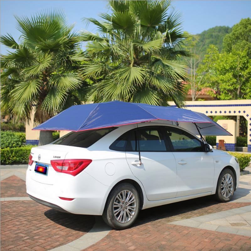 Factory New Portable Retractable Automatic Car Roof Sunshade Tent Car Umbrella Cover For Outdoor Parking