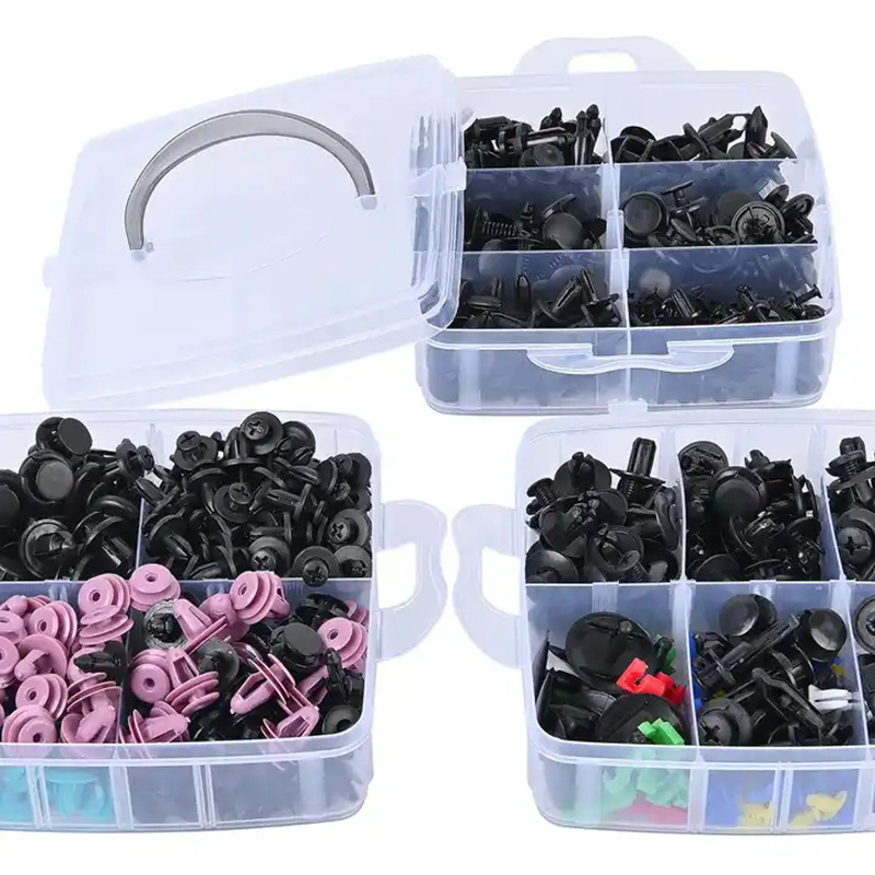 High Quality 680PCS Boxed Car Snap Repair Kit Push Type Auto Clips Plastic Universal Auto Clips And Fastener