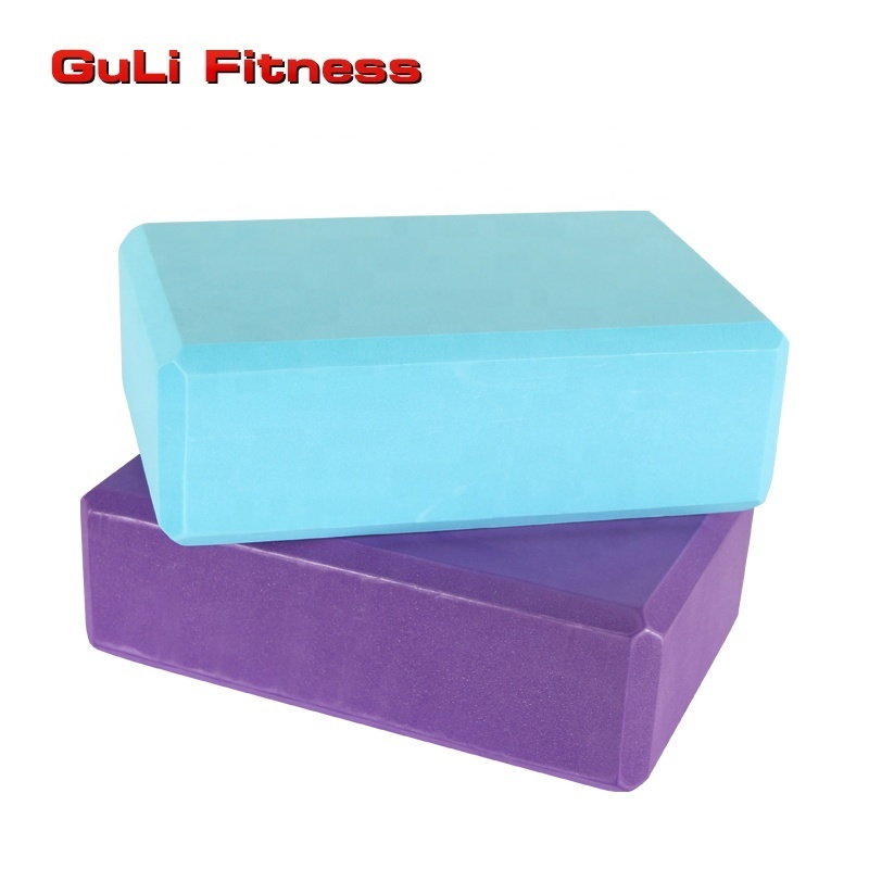 Guli Fitness Wholesale Custom Logo EVA Yoga Block Gym Pilates Fitness High Density EVA Foam 3x6x9 Yoga Brick