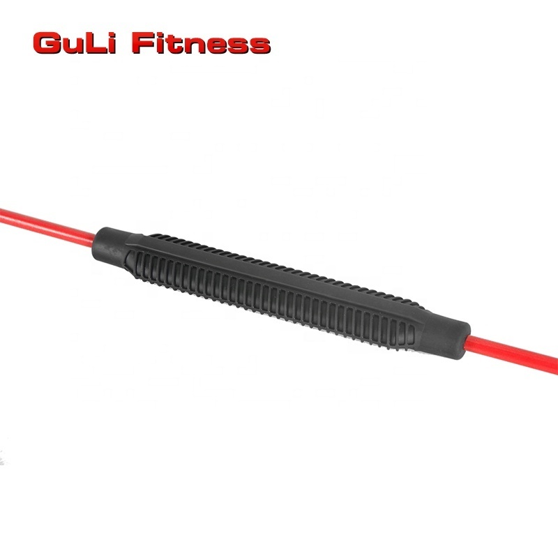 Guli Fit Total Body Exercise Bar Vibrating Swing Flex Stick With Rubber Elastic Fitness Bar Fiberglass Aerobic Flexi Wing Bar