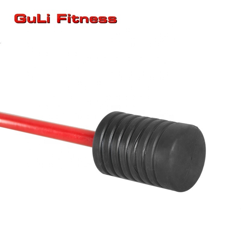 Guli Fit Total Body Exercise Bar Vibrating Swing Flex Stick With Rubber Elastic Fitness Bar Fiberglass Aerobic Flexi Wing Bar