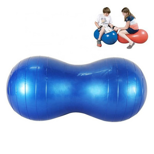 Inflatable Peanut Shaped Fitness Ball Anti Burst Therapy Exercise Ball for Labor Birth Pregnancy Birthing Kids PVC Peanut Ball