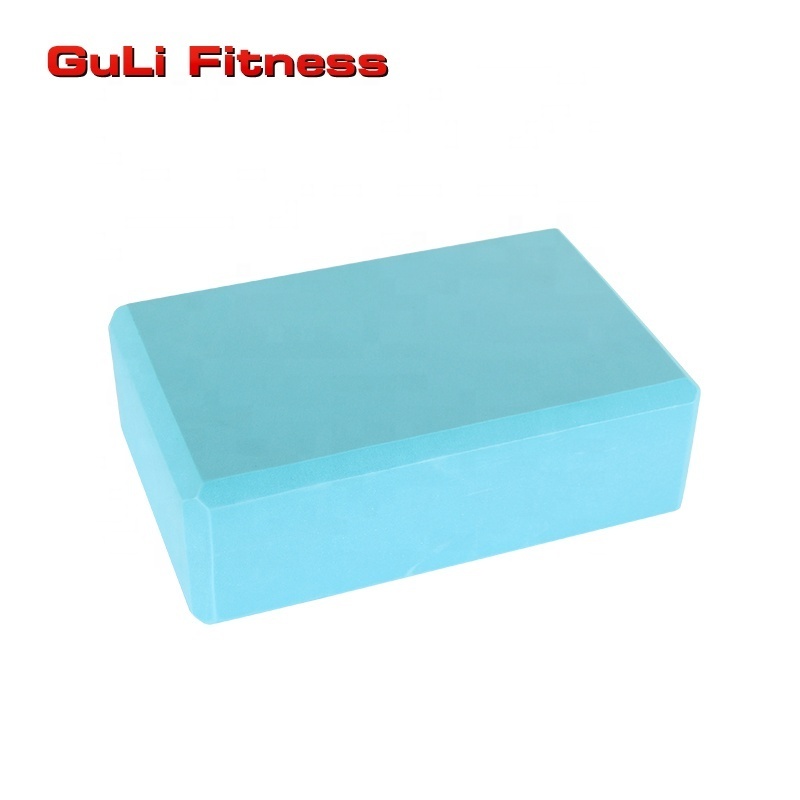 Guli Fitness Wholesale Custom Logo EVA Yoga Block Gym Pilates Fitness High Density EVA Foam 3x6x9 Yoga Brick