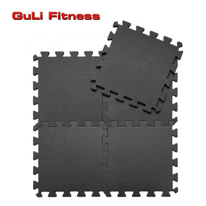 Guli Fitness Durable Anti-slip Custom Wrestling Martial Arts Mats Eva Foam Yoga Gym Mat Tatami Exercise Mat 60x60x1.2cm