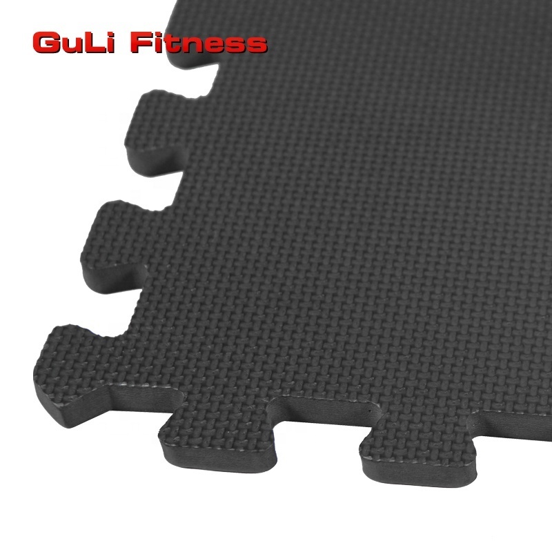 Guli Fitness Durable Anti-slip Custom Wrestling Martial Arts Mats Eva Foam Yoga Gym Mat Tatami Exercise Mat 60x60x1.2cm