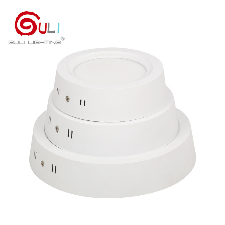 Ultra Slim Modern Fixtures Surface Mounted Downlight 12w 18w 25w 30w Round White Aluminium Led Ceiling Lights