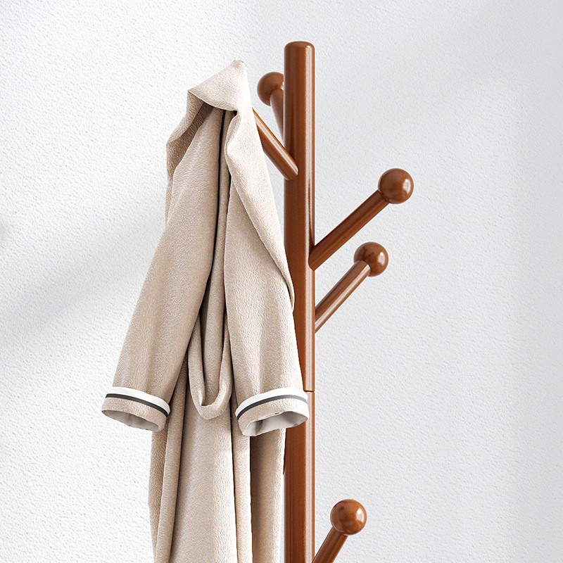 Top quality Free Standing Solid Wood Coat Rack Furniture Modern Wooden Tree Shape Hanger Coat Rack