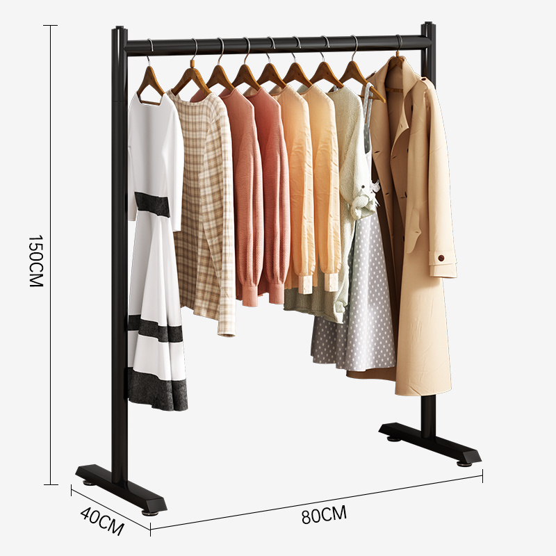 Classic Simple Large Capacity Clothes Rail hanger Stand Coat Racks