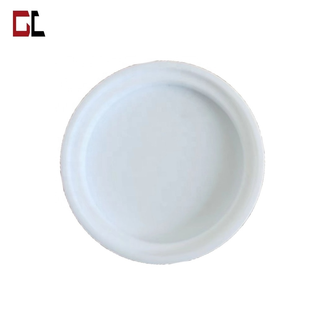 GL 4mm Custom Virgin White PTFE Adesivo PTFE Round Sheet Plate for Industry Use