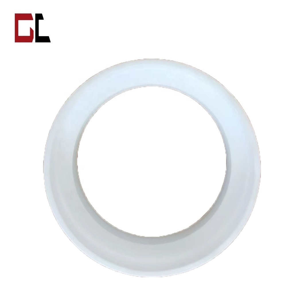 GL 4mm Custom Virgin White PTFE Adesivo PTFE Round Sheet Plate for Industry Use