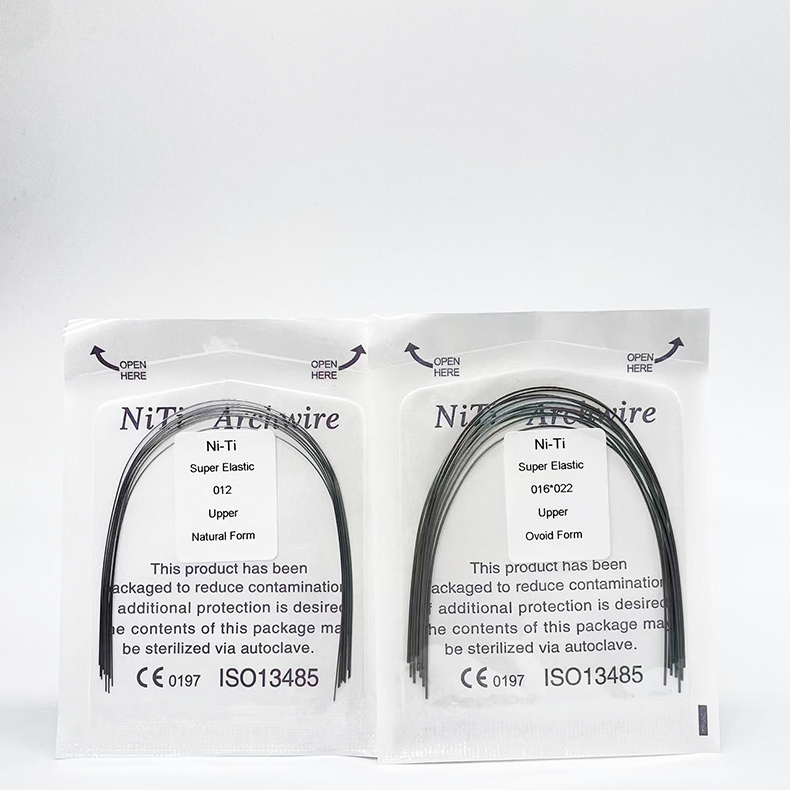 Dental Orthodontic Memory NITI Super Elastic Round/Rectangular Arch Wire Orthodontics Archwires