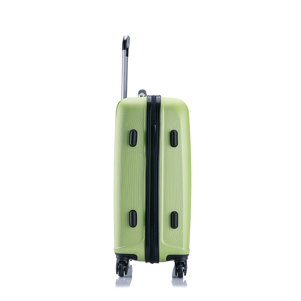 Custom logo 24-inch large travel suitcase durable material stainless steel ABS pull rod aluminum frame luxury suitcase 20-inch