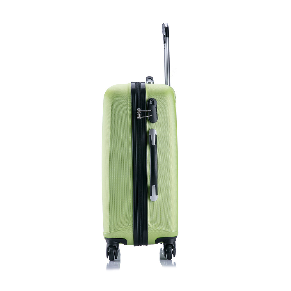 Custom logo 24-inch large travel suitcase durable material stainless steel ABS pull rod aluminum frame luxury suitcase 20-inch