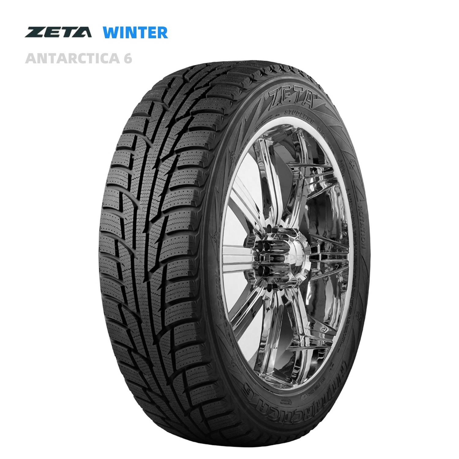 Winter Studable Tires 205 55 16 ZETA PACE M+S Snowflake Antarctica ice ECE for Russia Canada Armenia