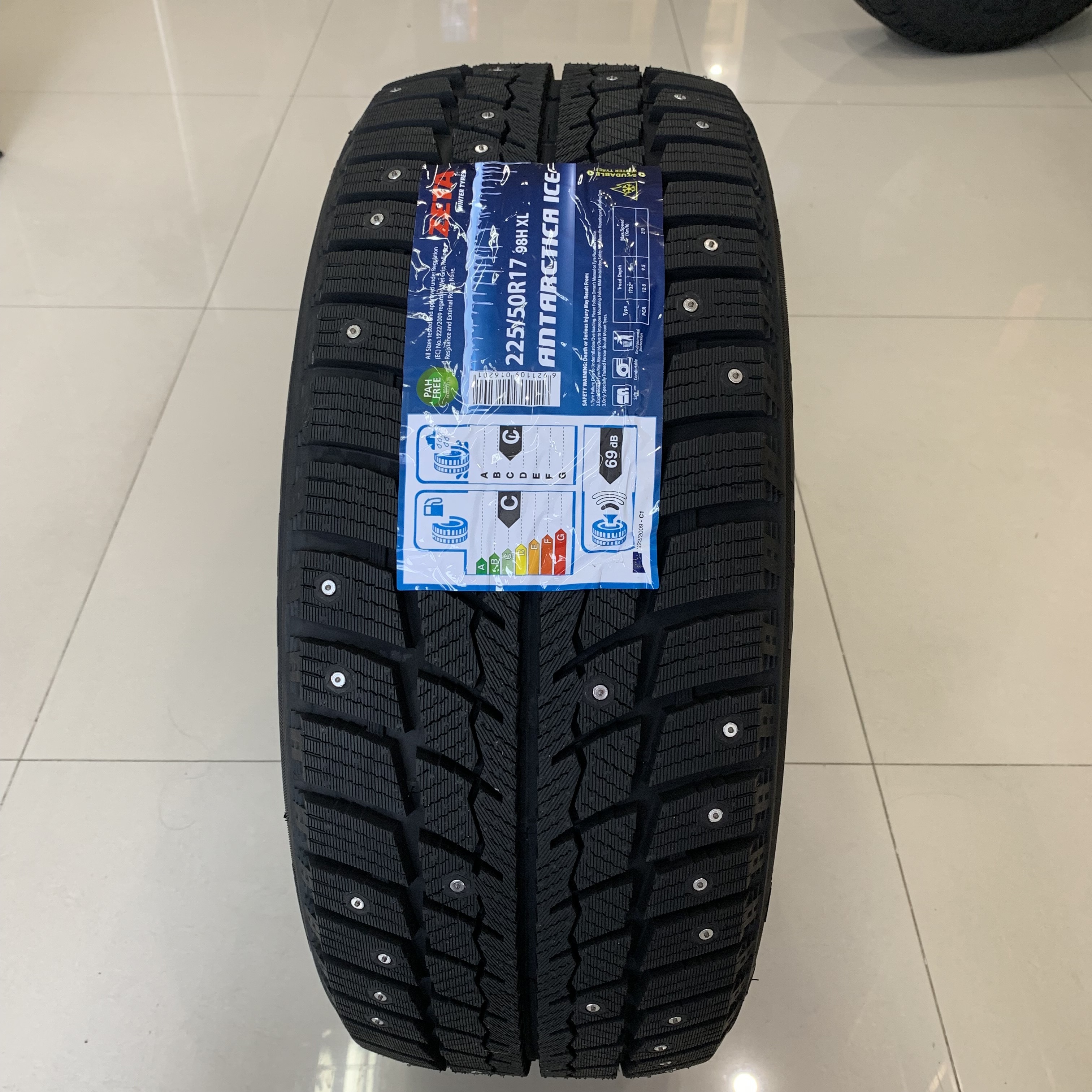 ZETA Brand PCR Spike Studable Winter Drive Snow 185/65 R15 195/65 R15 185/65 R15 205/55 R16 225/60 R17