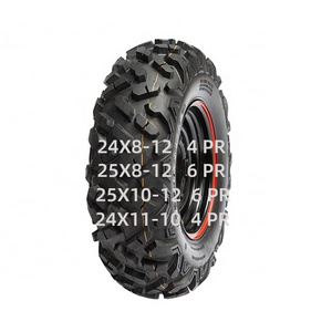 ATVS UTVS QUADS TIRE 24X8-12 25X8-12 25X10-12 24X11-10 4 PR 6 PR