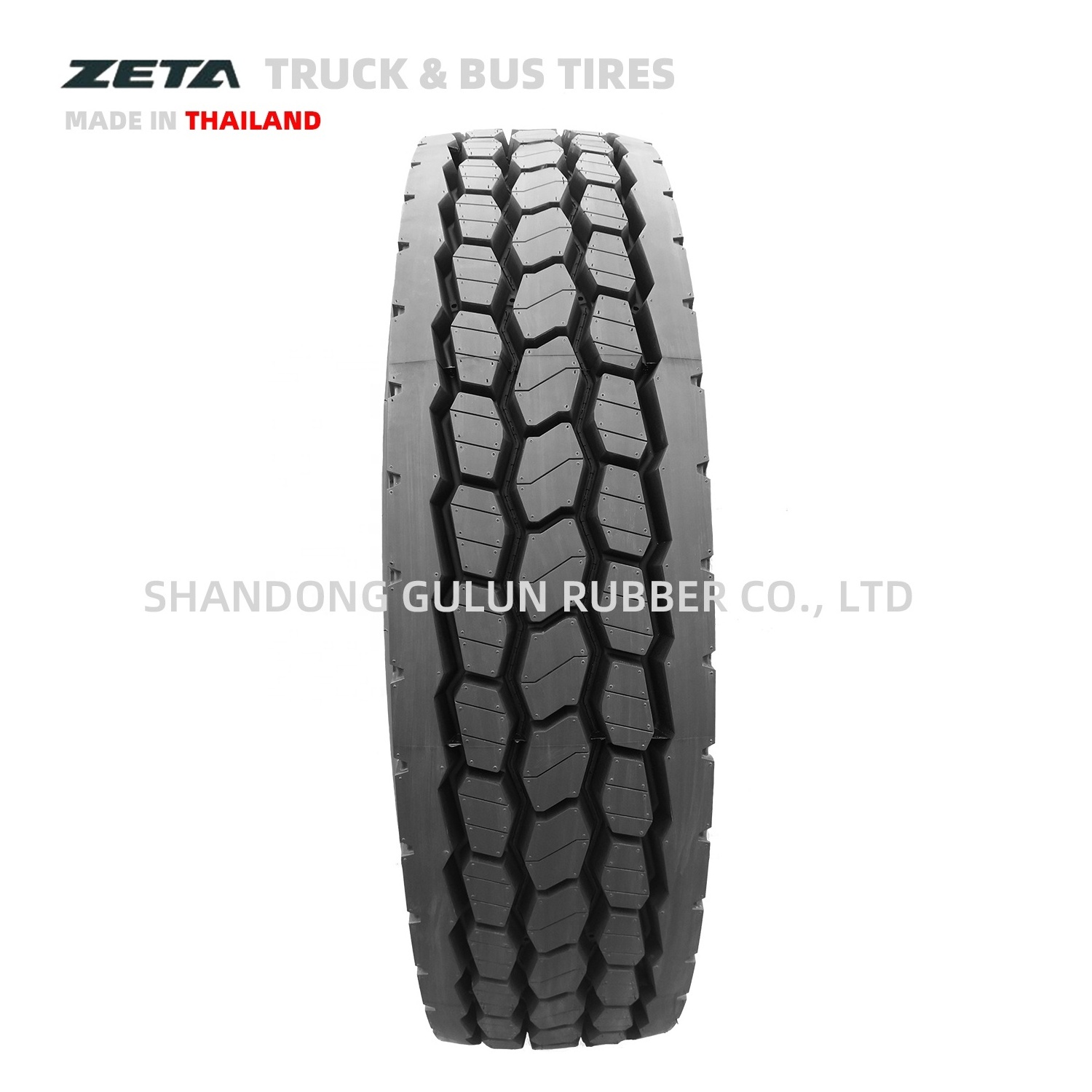 11R 24.5 Truck Tires 11R 22.5 wholesale semi truck tires Thailand brand ZETA ECE DOT GCC SASO 7 years 250000 km mileage