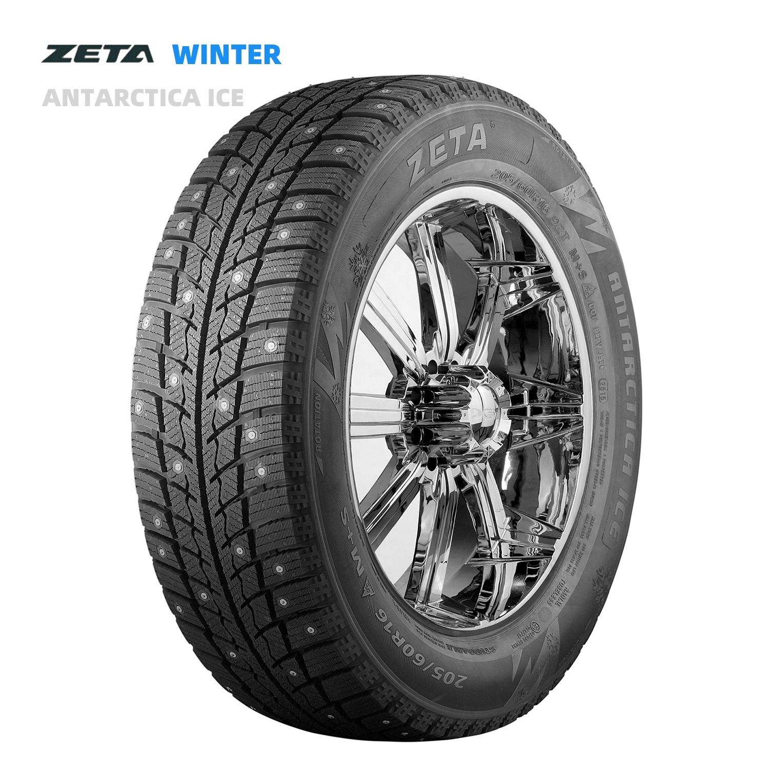 China Winter Tire 175 65R14 205 55R16 195 65R15 for Passenger Car SUV LT Van Studable ECE 5 years warranty