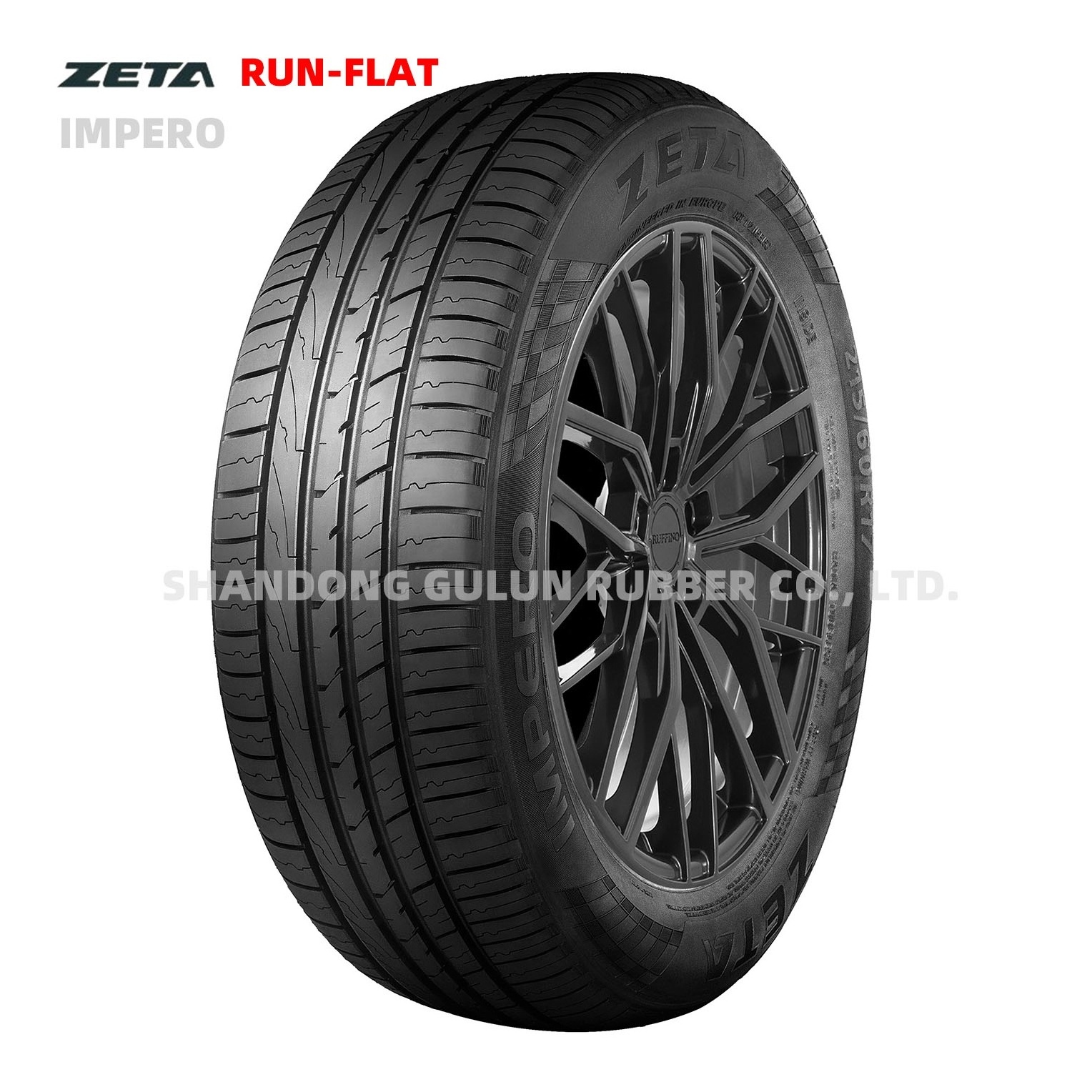 Runflat Tyres 205/55R16 195/65r15 Passenger Car Tyres ZETA Tires for Cars All Sizes Radial