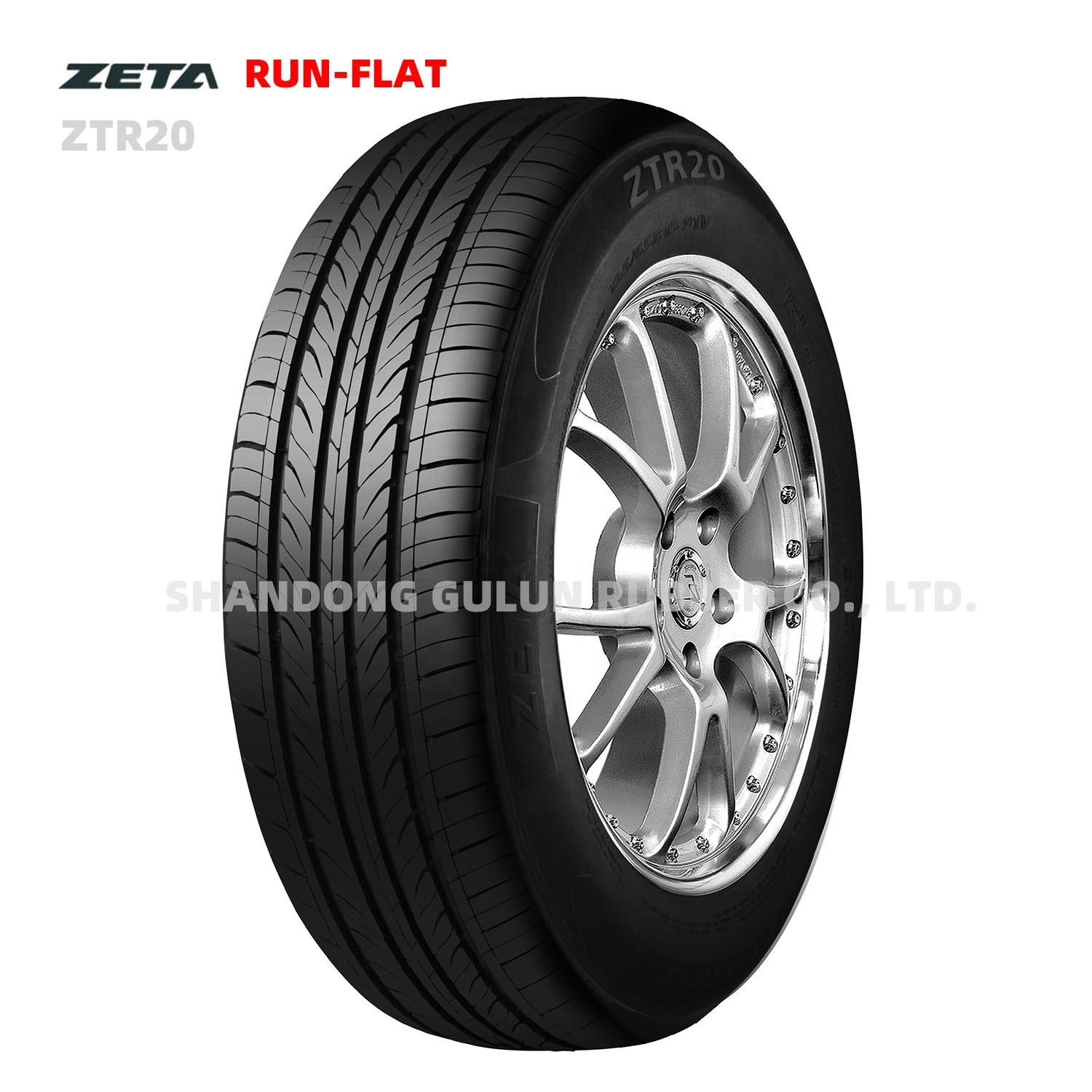 Runflat Tyres 205/55R16 195/65r15 Passenger Car Tyres ZETA Tires for Cars All Sizes Radial