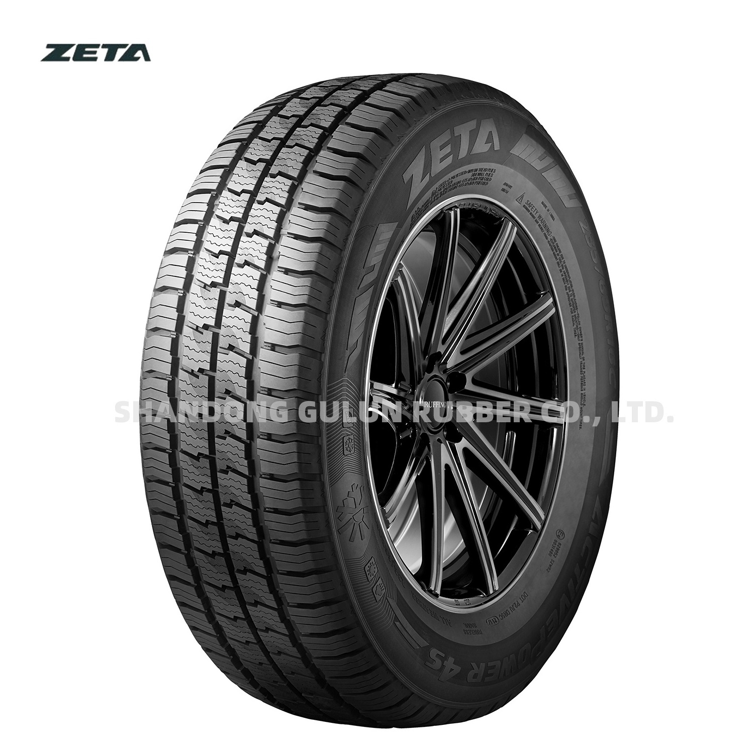 All Season Tyre 225 45R17 for Passenger Cars vans China Factory ZETA PACE brand 5 years quality insurance