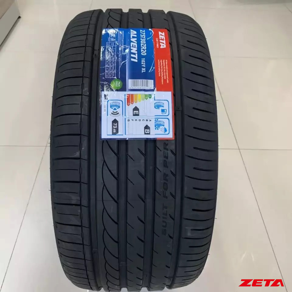 Manufacturers Chinese Brand Zeta PCR Passenger Car Tire 235/45r18 245/45r18 255/45r18 225/45r19 235/45r19 Alventi