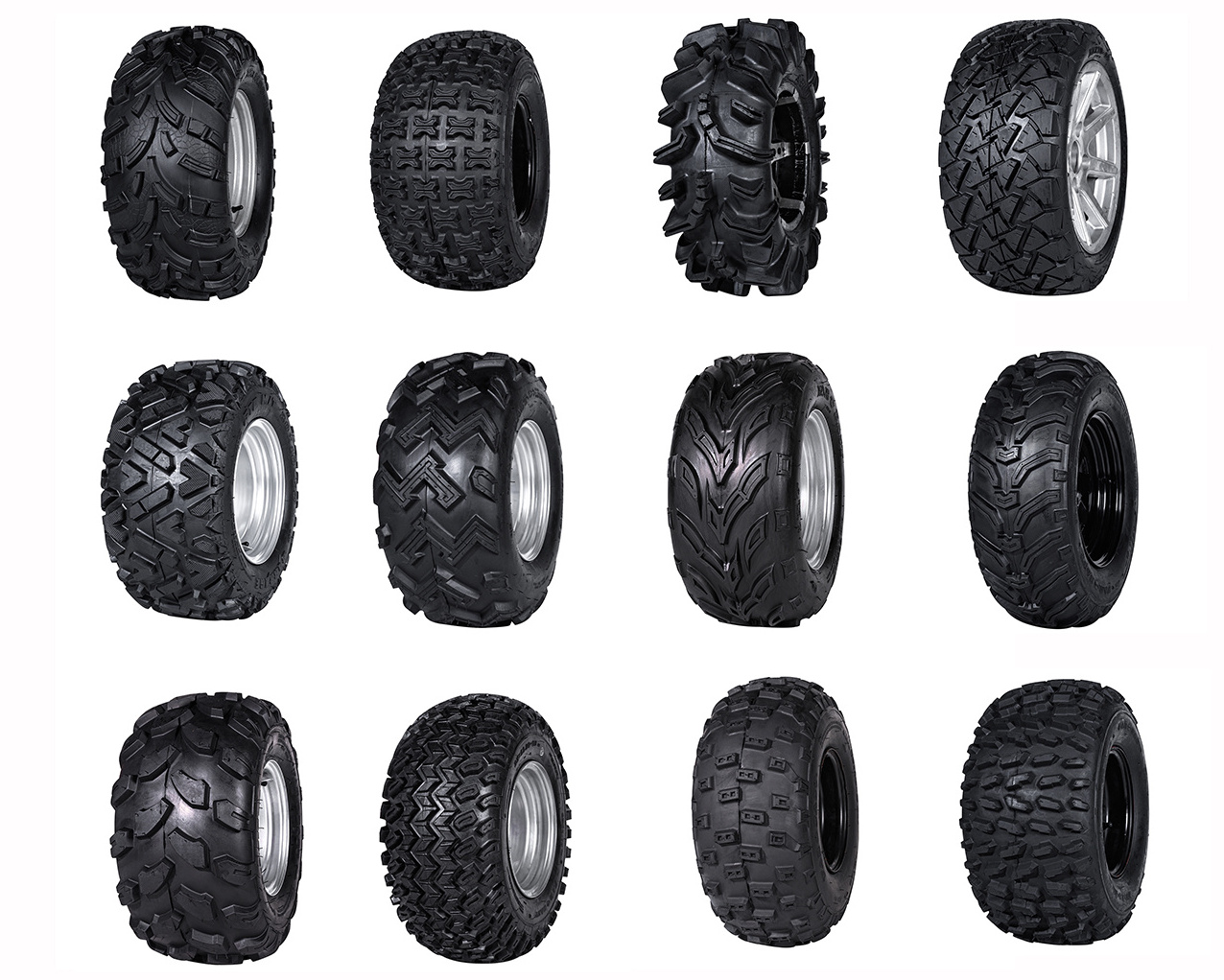 Rubber Tire ATV UTV Tires Sport ATV 25X10-12 ATV Tire with Mud -Terrain Pattern