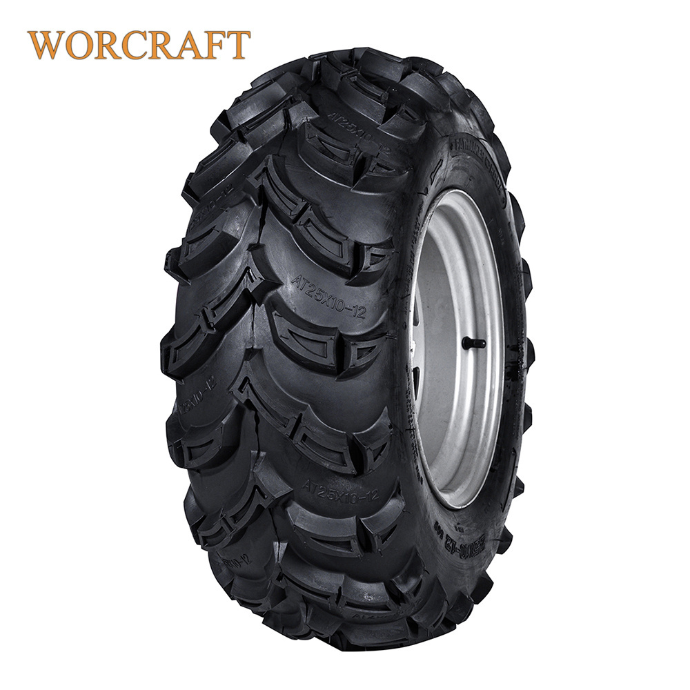 4X4 ATV/UTV Quad Bike Motor Sxs Mini Cars Go Kart Tire Wholesale Cheap Price 25X10X12 25X8X12