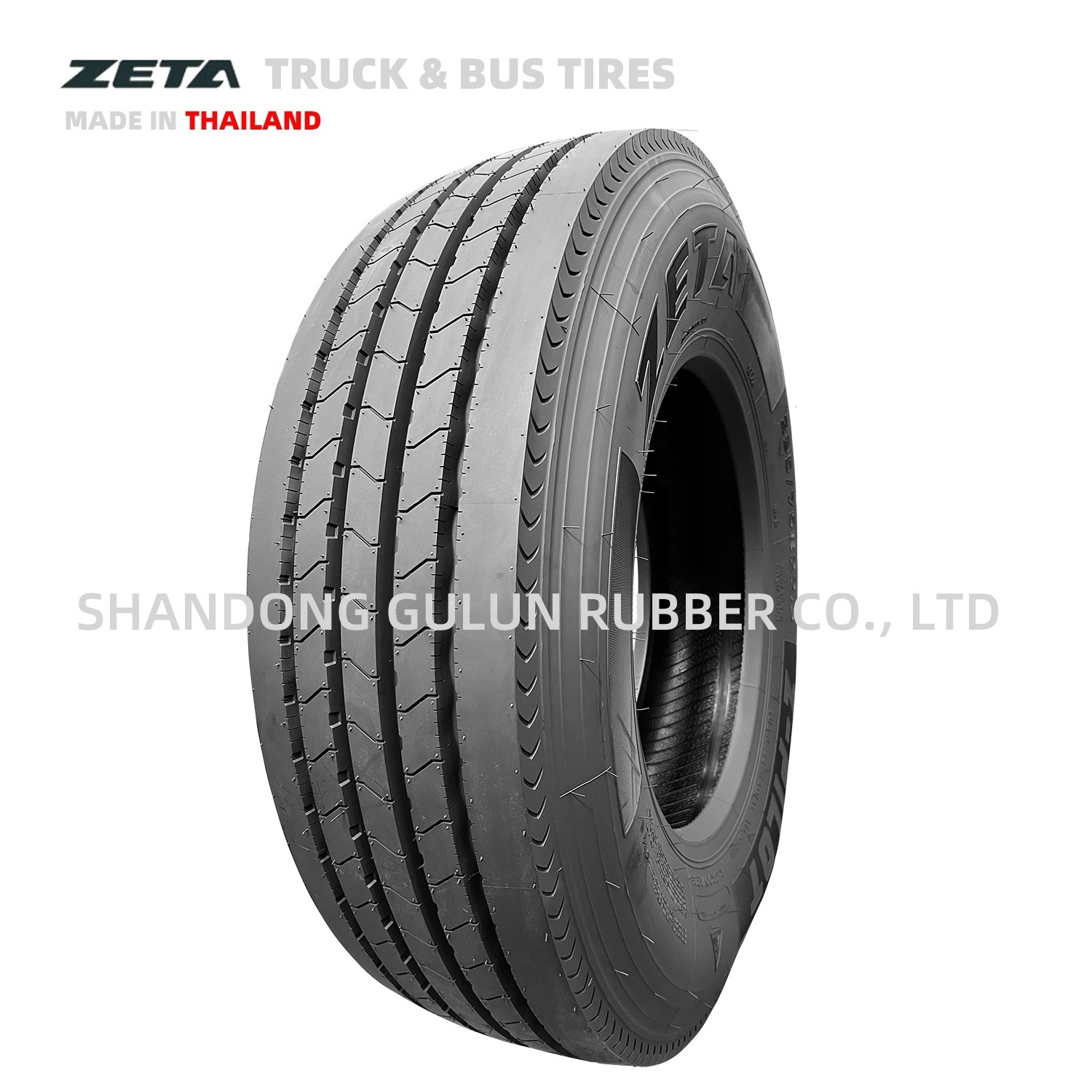 Thailand Tires for trucks 295 75r22.5 11R22.5 11R 24.5  7 years quality 250000 km mileage ZETA brand ECE DOT