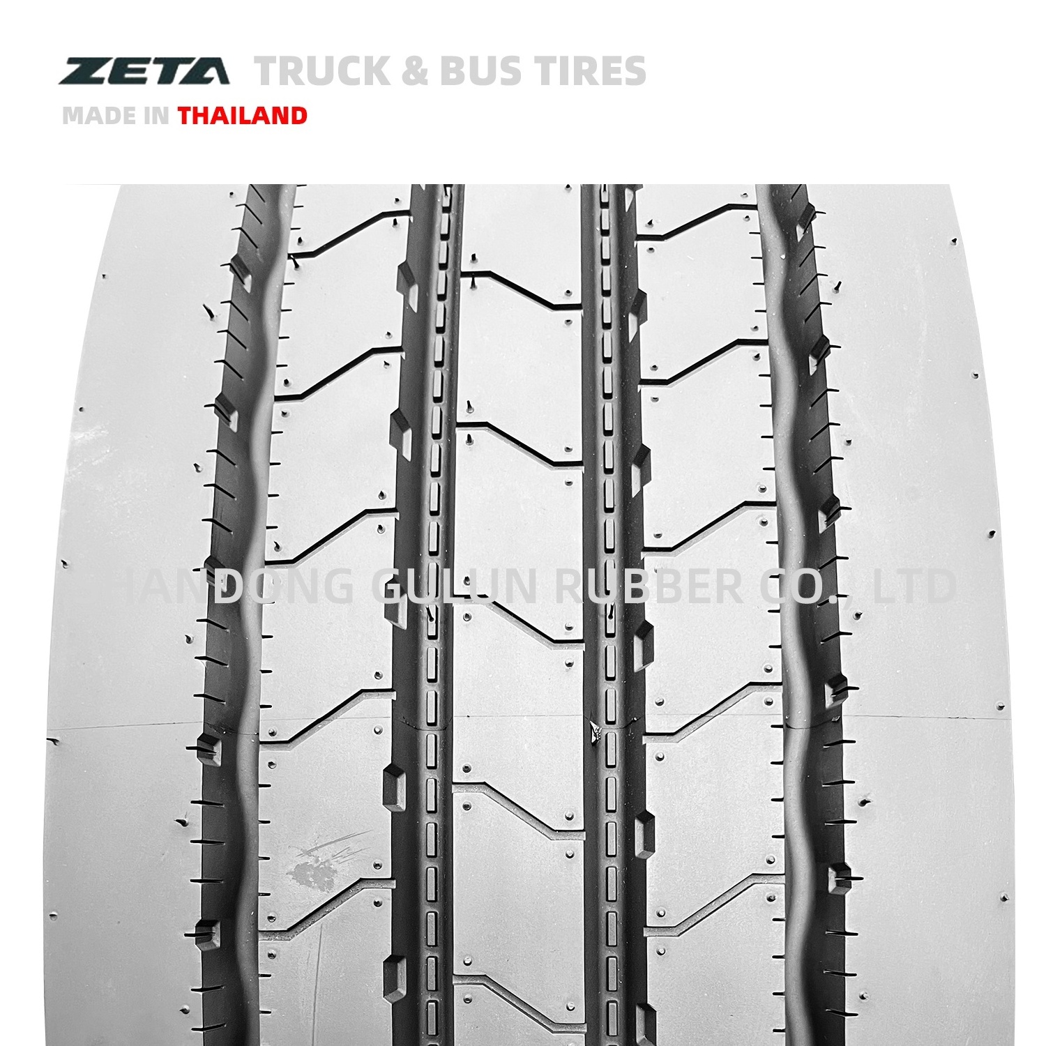 Thailand Tires for trucks 295 75r22.5 11R22.5 11R 24.5  7 years quality 250000 km mileage ZETA brand ECE DOT