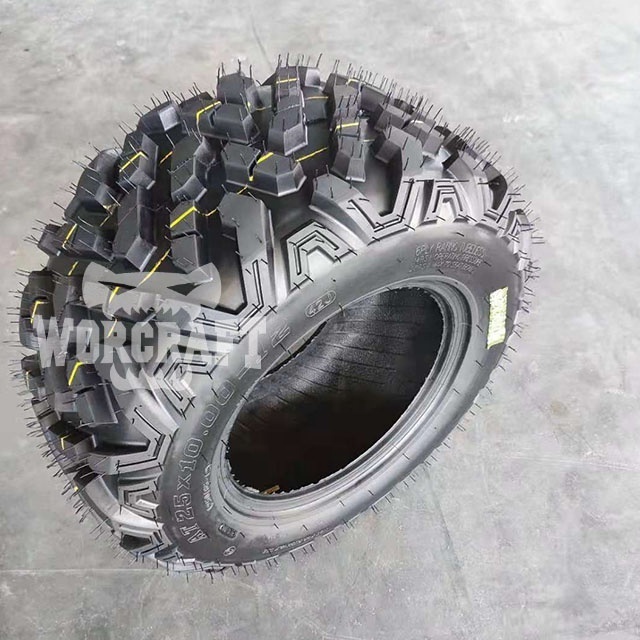 Top factory all terrain ATV tires front 25x8-12 rear 25x10-12