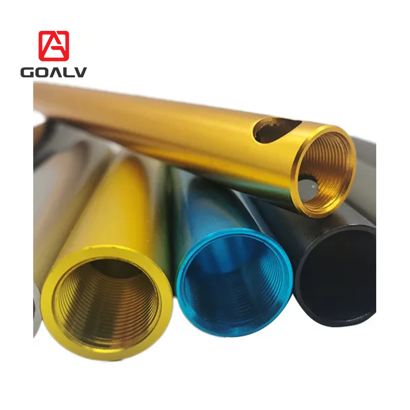 Standard Size Bright Precision Drawn 25Mm 7075T6 Anodized Colored Welded Anodized Aluminum Square Tubing