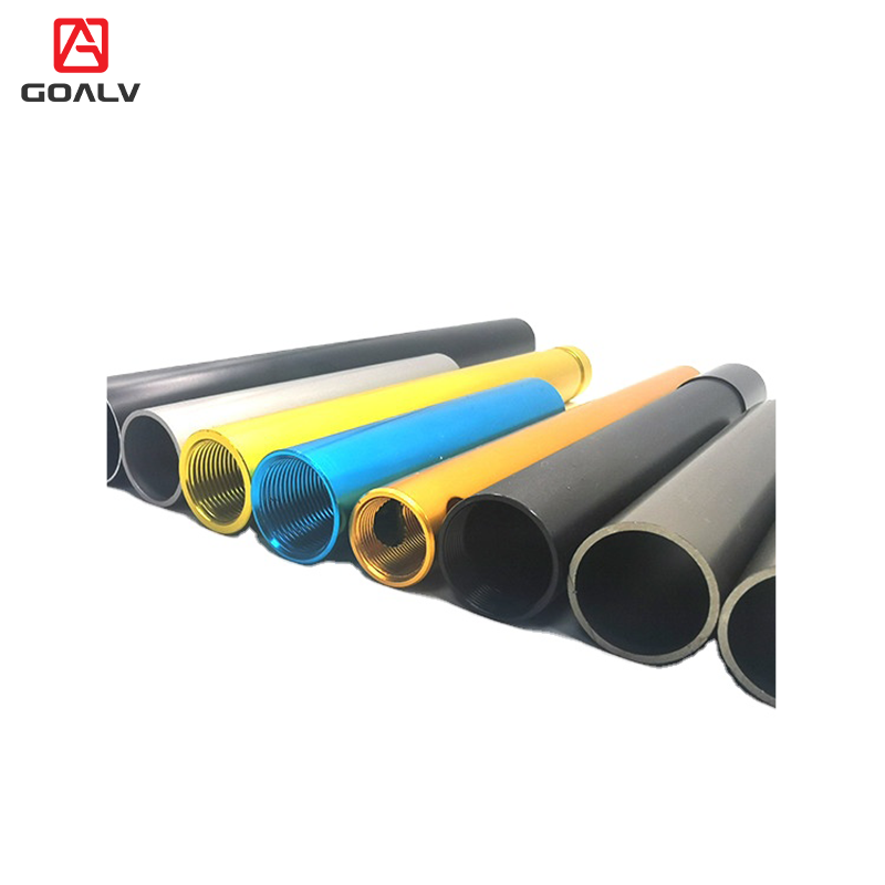 Excellent Level Bright 2024 7075 Anodized Colored Aluminum Pipes Alu Alloy Tube 6063 t6