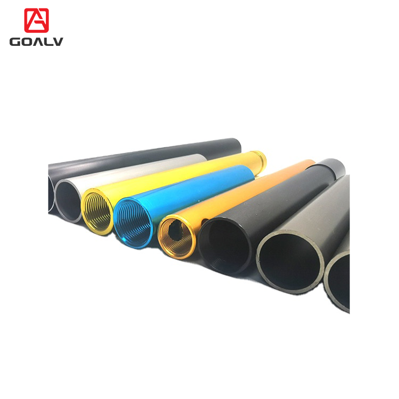 Excellent Level Bright 2024 7075 Anodized Colored Aluminum Pipes Alu Alloy Tube 6063 t6