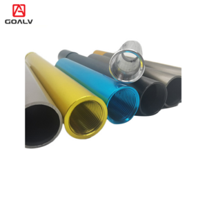 Excellent Level Bright 2024 7075 Anodized Colored Aluminum Pipes Alu Alloy Tube 6063 t6