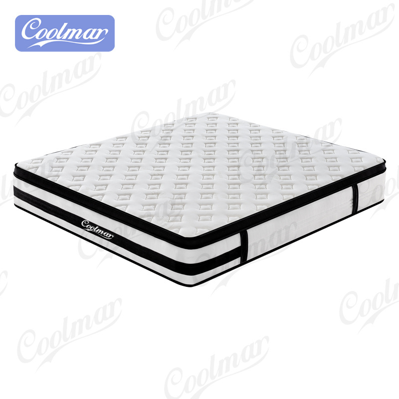 Coolmar Dream Rest Health Economic Queen Rolled Sponge Foam Mattress For Sleeping Double Bed In A Box