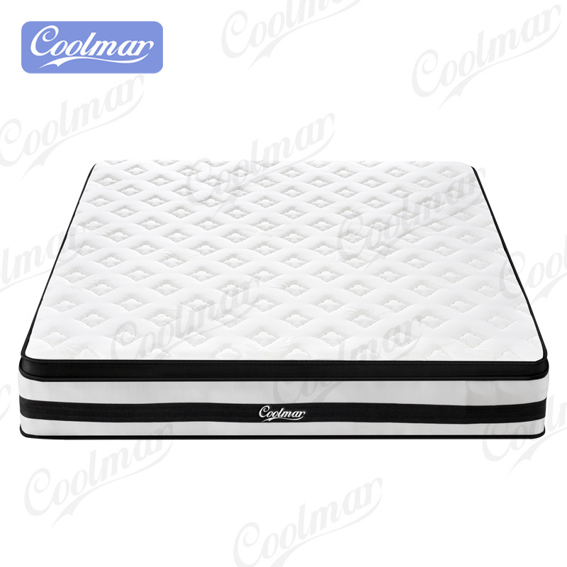 Coolmar Dream Rest Health Economic Queen Rolled Sponge Foam Mattress For Sleeping Double Bed In A Box