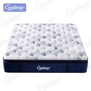 Customized Queen Size Mattress Rolling Spring Memory Foam 6 Inch Bed Mattresses