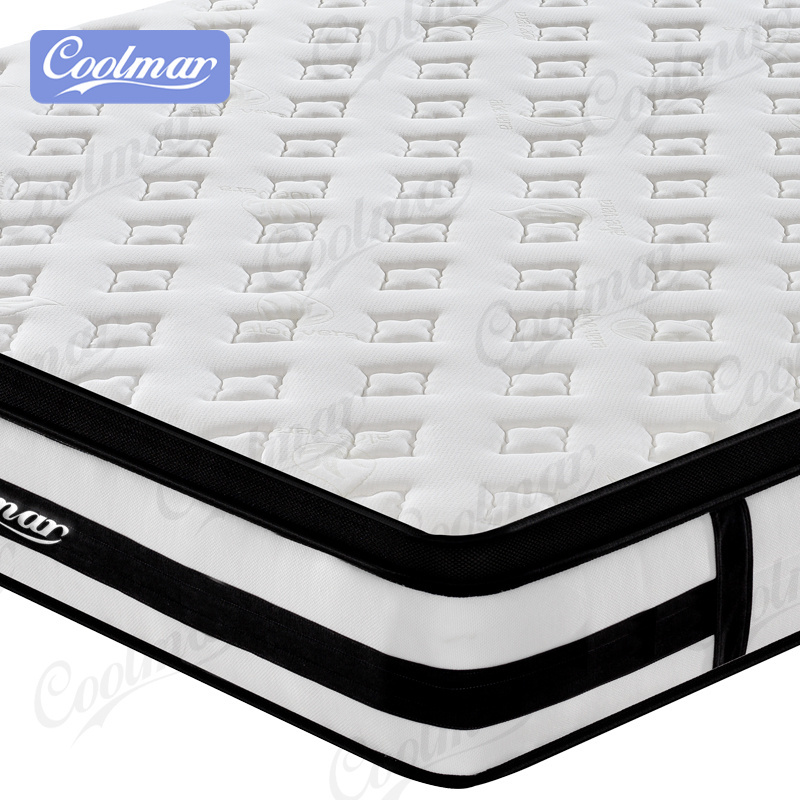 Coolmar Dream Rest Health Economic Queen Rolled Sponge Foam Mattress For Sleeping Double Bed In A Box