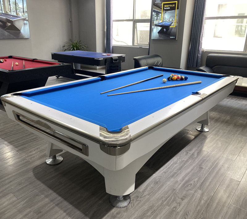 2023 China made 8 ball pool table  9ball indoor outdoor return system bar clubs billiard pool tables oak modern pool table