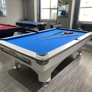 2023 China made 8 ball pool table  9ball indoor outdoor return system bar clubs billiard pool tables oak modern pool table