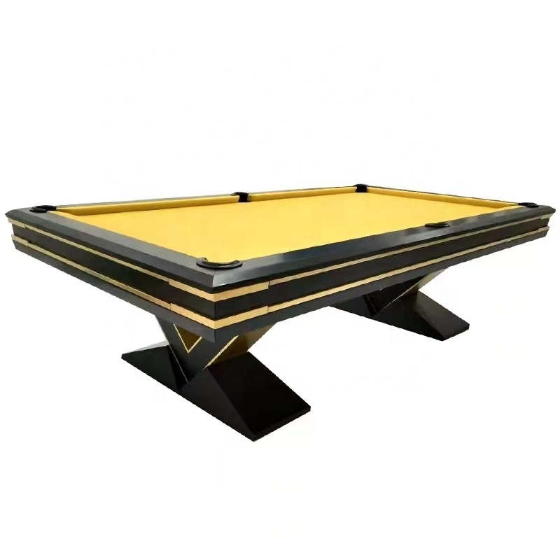 Wholesale 9FT Home Furniture Game Sports Snooker Table Customizable Solid Wood Pool Billiard Table With Quickly Assembly