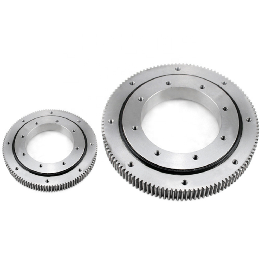 Light Series 304*505*56mm Excavator Turntable Swing Ring RKS.21 0411 Four Point Contact Ball Slewing Bearings With External Gear