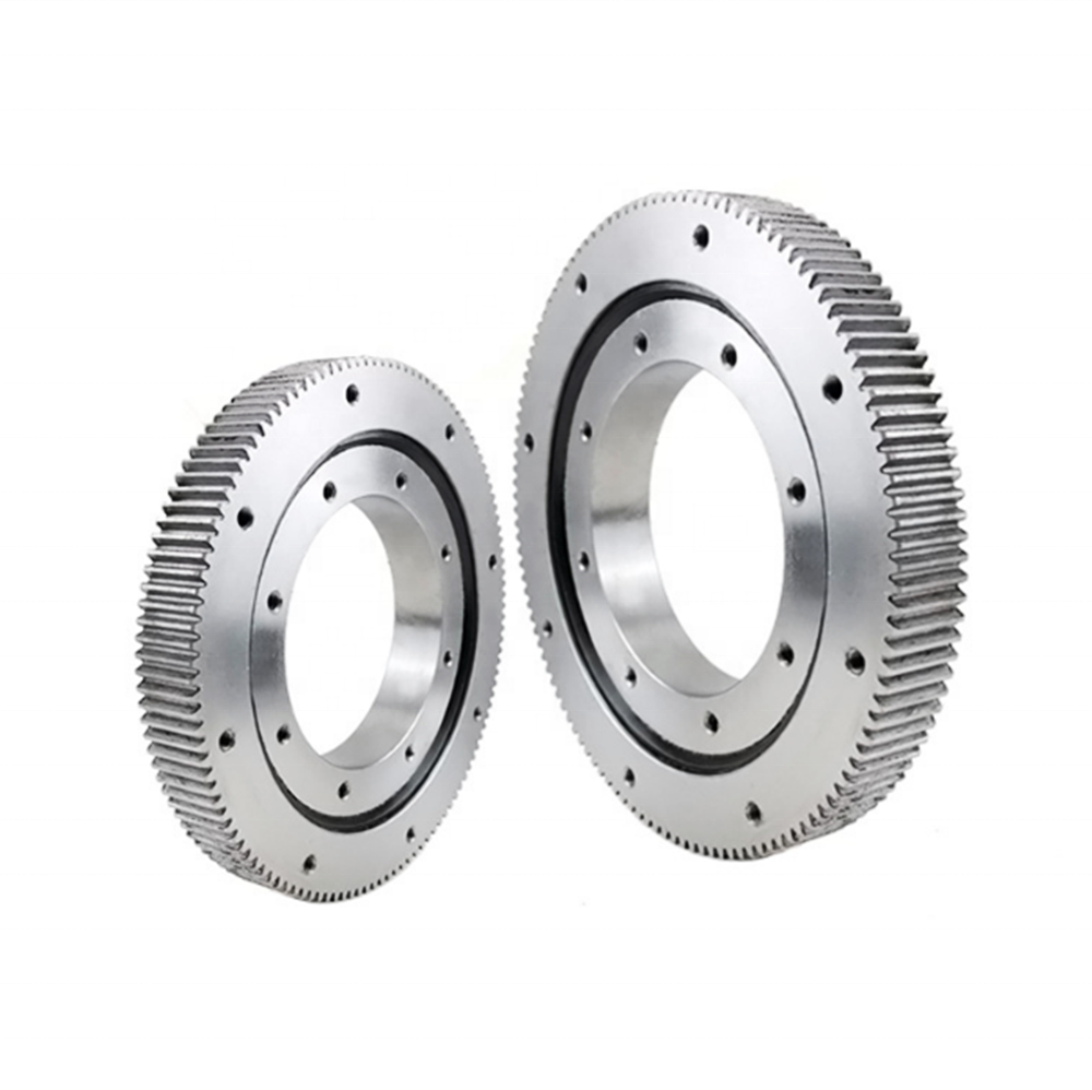 Light Series 304*505*56mm Excavator Turntable Swing Ring RKS.21 0411 Four Point Contact Ball Slewing Bearings With External Gear