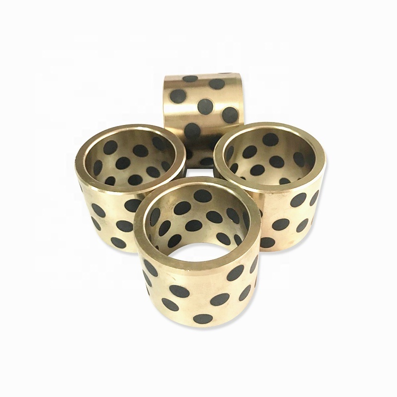 JDB 15mm Slide Bearing Oilless Linear Bush Inlaid Bronze Bushings Linear Bearing Self Lubricating Graphite Brass Bushing