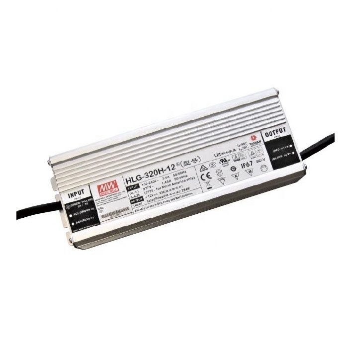 HLG-320H-24A 320W 24V Meanwell mine lighting led driver