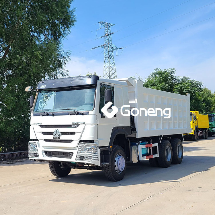 heavy duty 10 wheeler dump truck 20 25 30 ton sinotruk used howo sand tipper truck price for sale