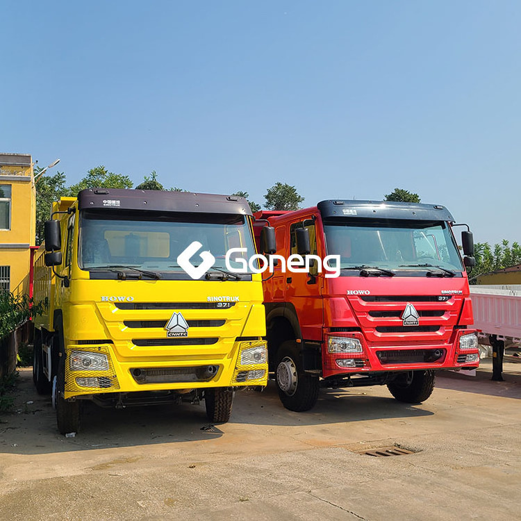 heavy duty cheap used dump trucks 10 tires 20t 25 ton 30ton sino howo 6x4 dumper tipper truck used