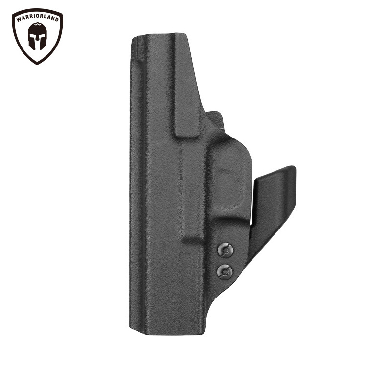 WARRIORLAND Professional IWB Tactical Quick Draw Gun Holster Kydex Material with Belt Clip Right-Handed