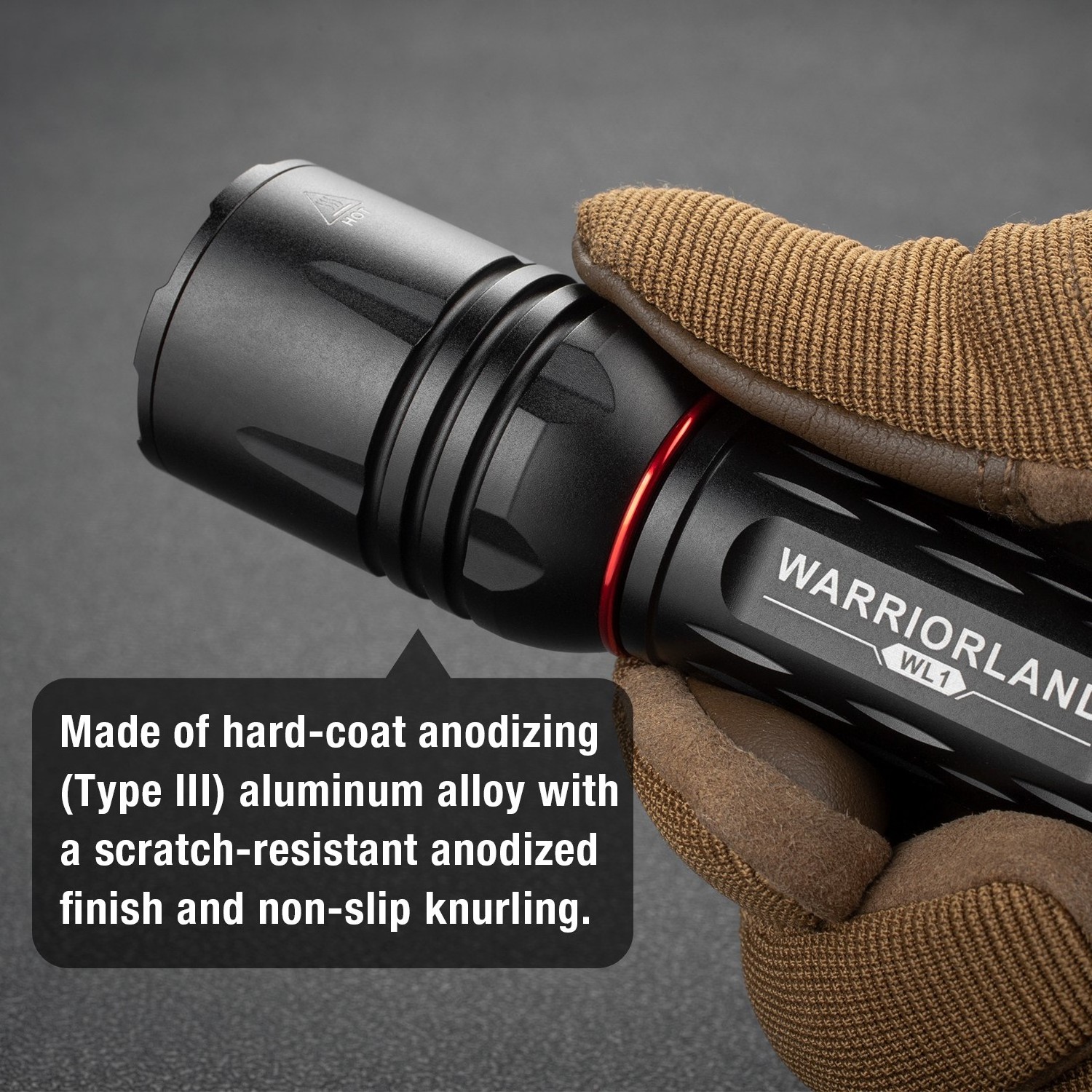 Warriorland WL-1 Rechargeable Battery Easy Portable Training Gun Flashlight Tactical